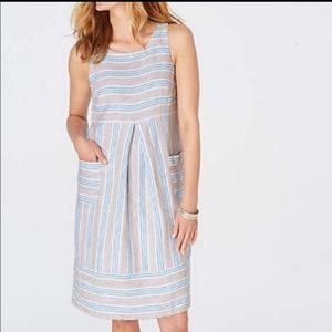 NWT J. Jill 3X Love Linen Sleeveless Dress